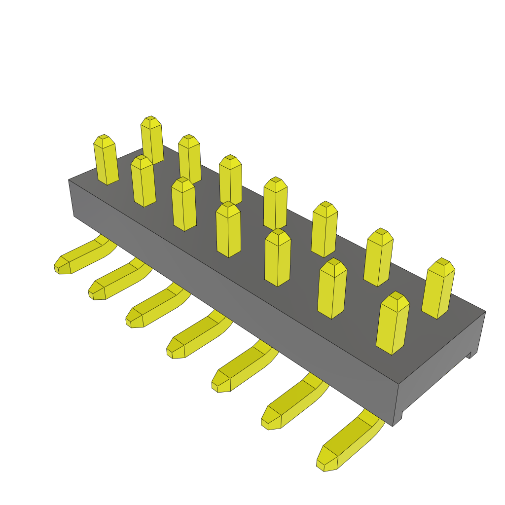 All Parts Connectors BTB Connectors TMM-107-05-G-D-SM by Samtec