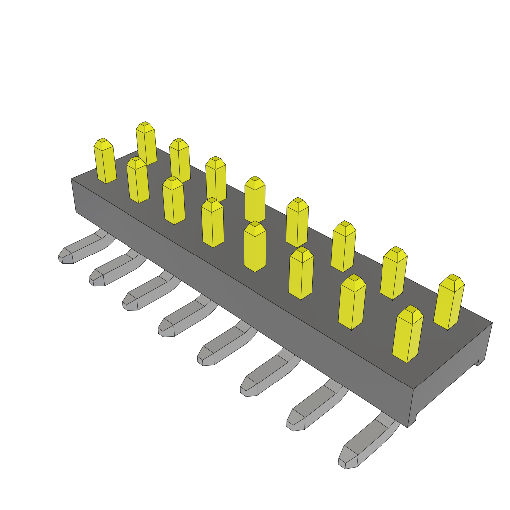 All Parts Connectors rugged connector TMM-108-05-F-D-SM by Samtec