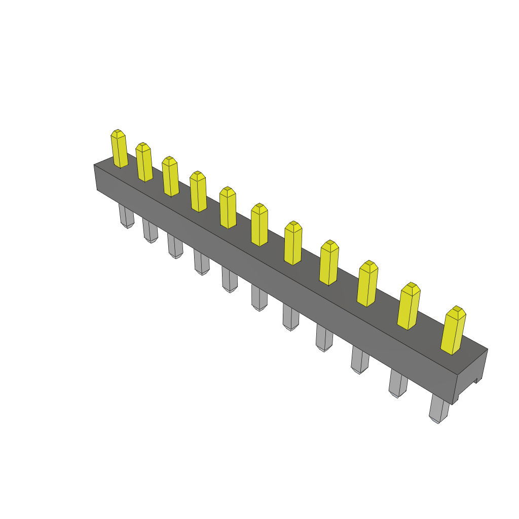 All Parts Connectors rugged connector TMM-111-04-F-S by Samtec