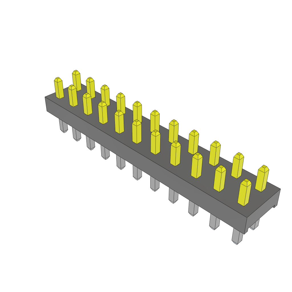 All Parts Connectors BTB Connectors TMM-111-04-L-D by Samtec