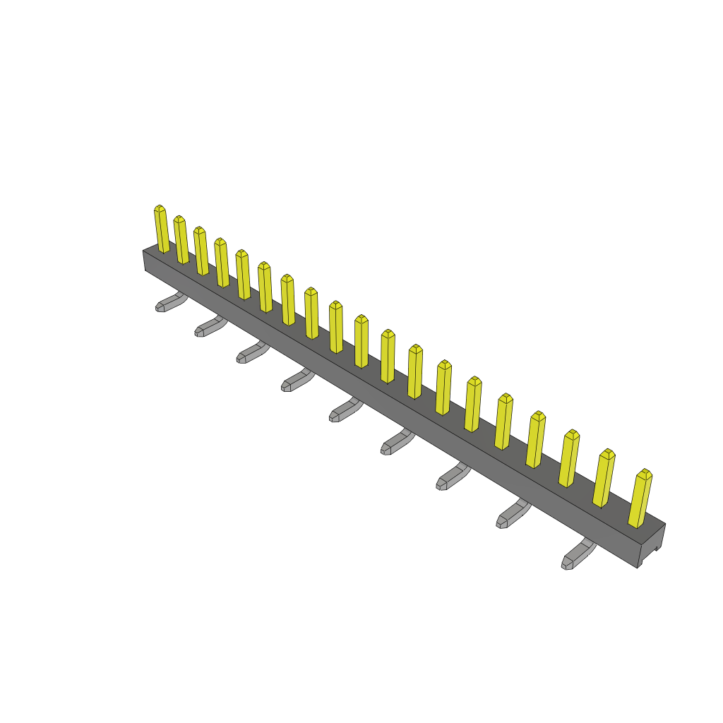 All Parts Connectors rugged connector TMM-119-01-L-S-SM by Samtec