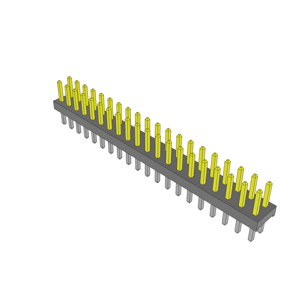 All Parts Connectors rugged connector TMM-120-02-S-D by Samtec