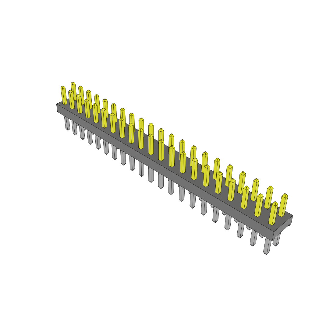 All Parts Connectors rugged connector TMM-121-01-S-D by Samtec