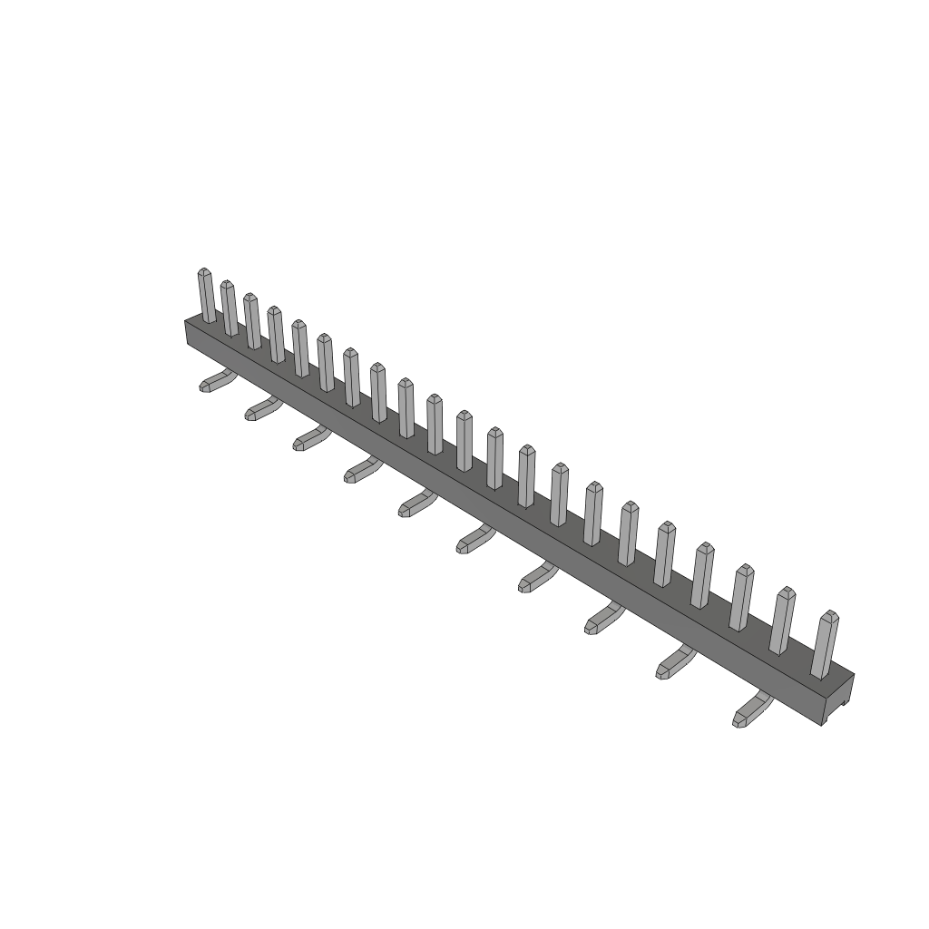 All Parts Connectors rugged connector TMM-121-01-T-S-SM by Samtec