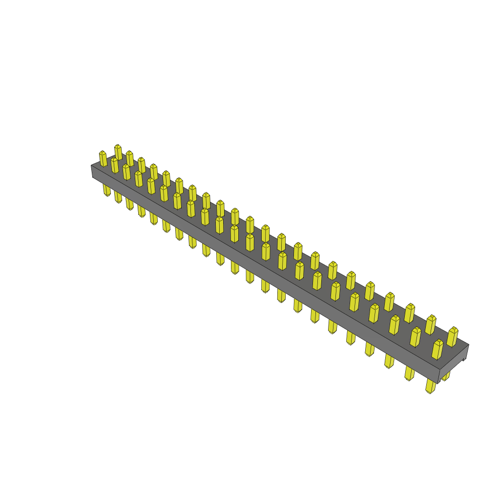 All Parts Connectors BTB Connectors TMM-122-05-G-D by Samtec