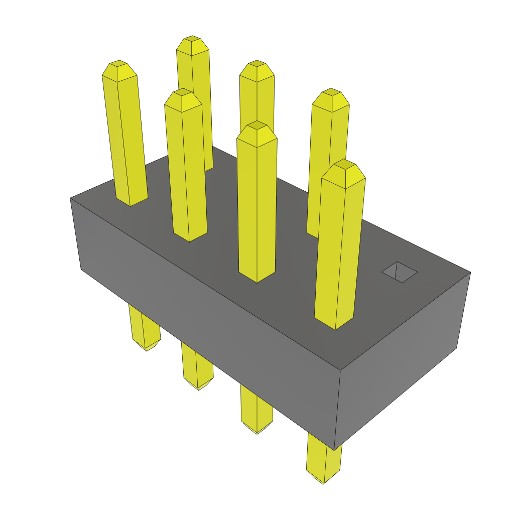 All Parts Connectors rugged connector TMMH-104-01-F-D-008 by Samtec