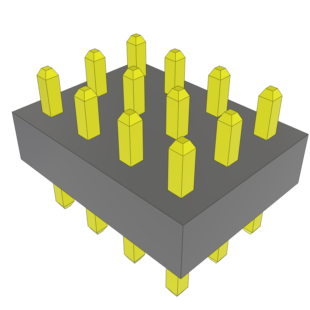 All Parts Connectors BTB Connectors TMMH-104-05-G-T by Samtec