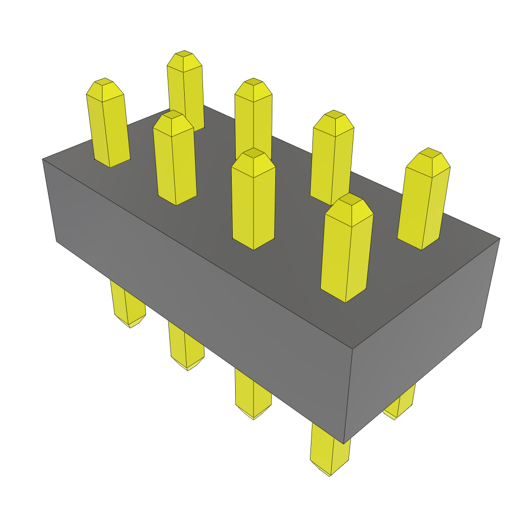 All Parts Connectors BTB Connectors TMMH-104-05-L-D by Samtec