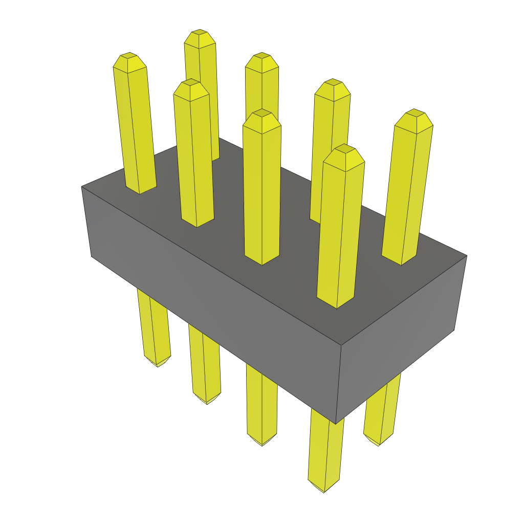 All Parts Connectors rugged connector TMMH-104-06-S-D by Samtec