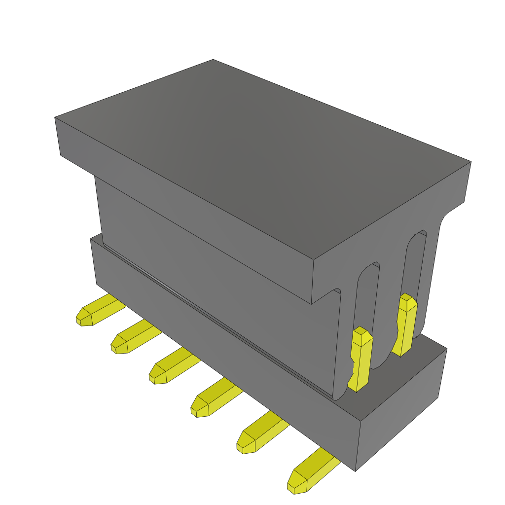 All Parts Connectors rugged connector TMMH-106-04-F-DV-M by Samtec