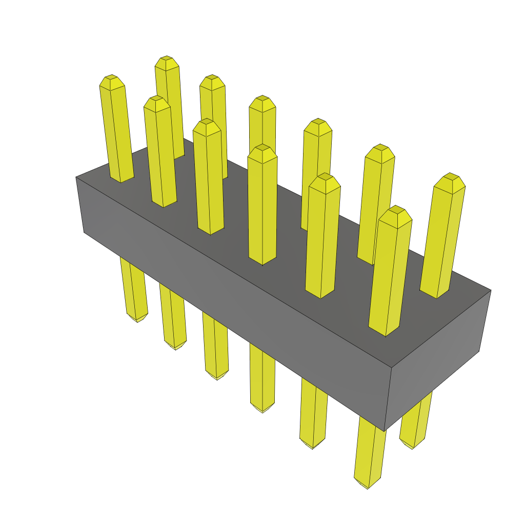 All Parts Connectors rugged connector TMMH-106-06-L-D by Samtec