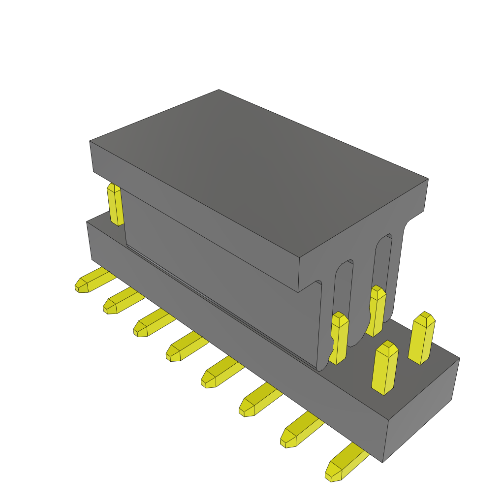 All Parts Connectors BTB Connectors TMMH-108-04-F-DV-M-TR by Samtec