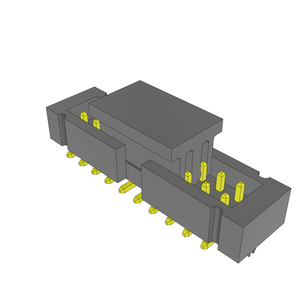 All Parts Connectors BTB Connectors TMMH-110-04-F-DV-EC-M by Samtec