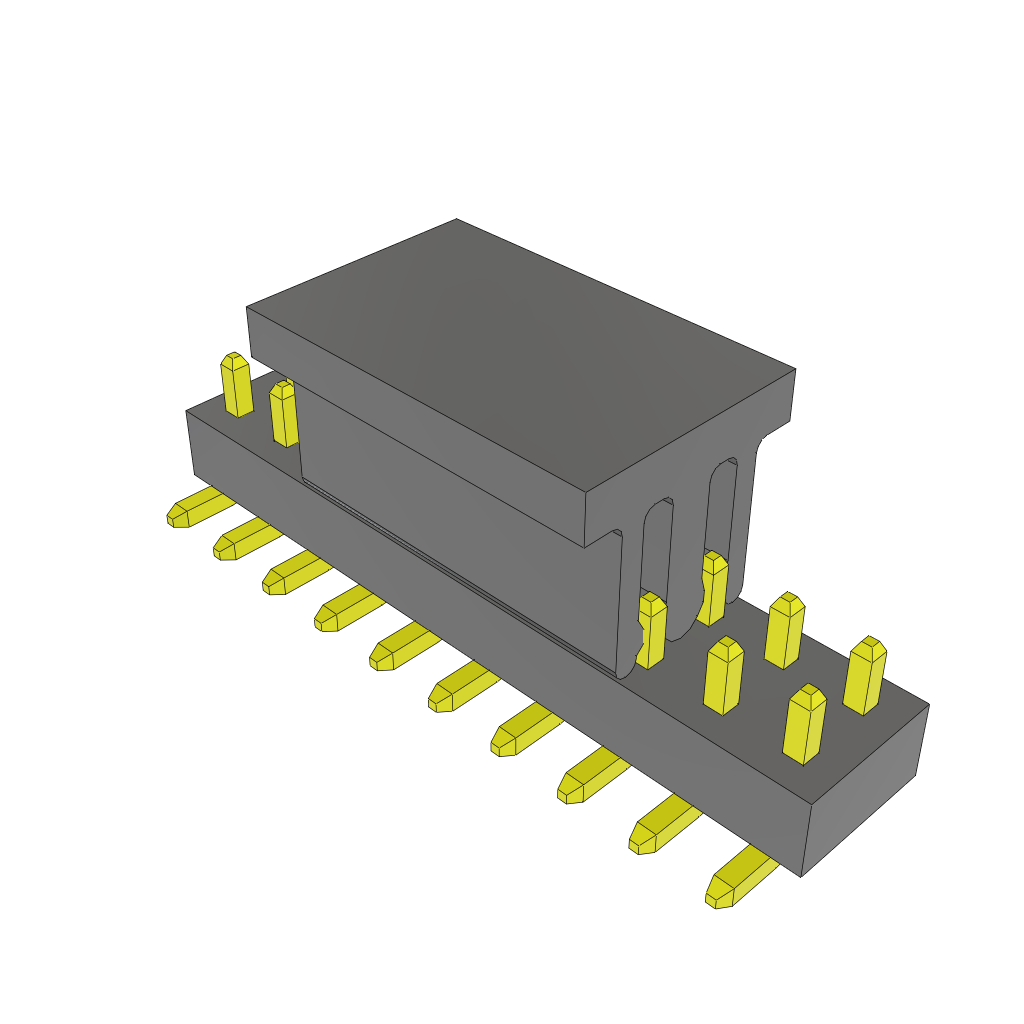 All Parts Connectors BTB Connectors TMMH-110-05-G-DV-A-M by Samtec