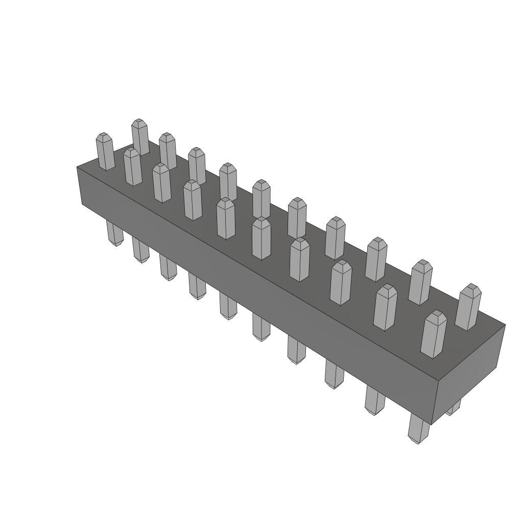 All Parts Connectors rugged connector TMMH-110-05-T-D by Samtec