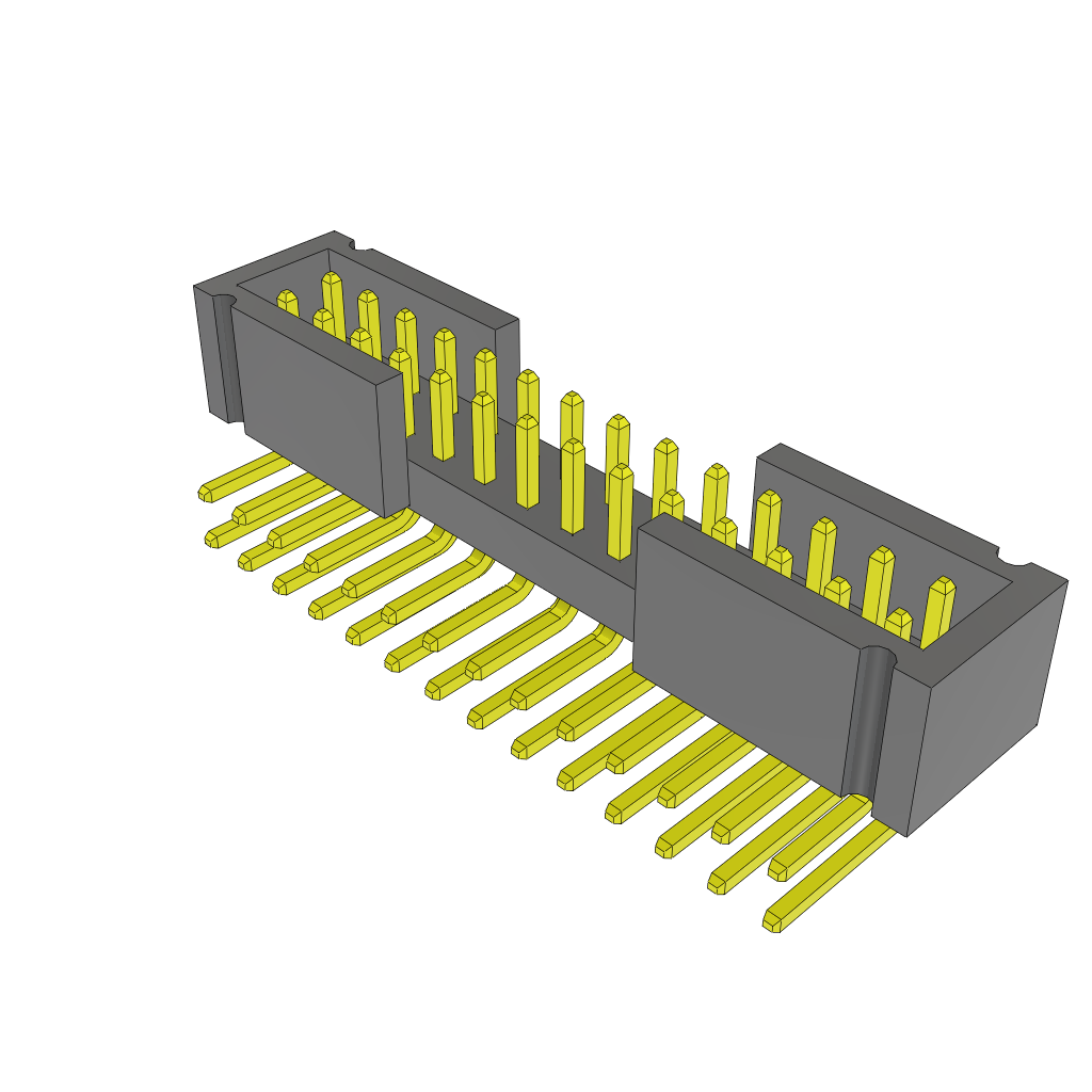 All Parts Connectors BTB Connectors TMMH-114-01-S-D-RA-ES by Samtec
