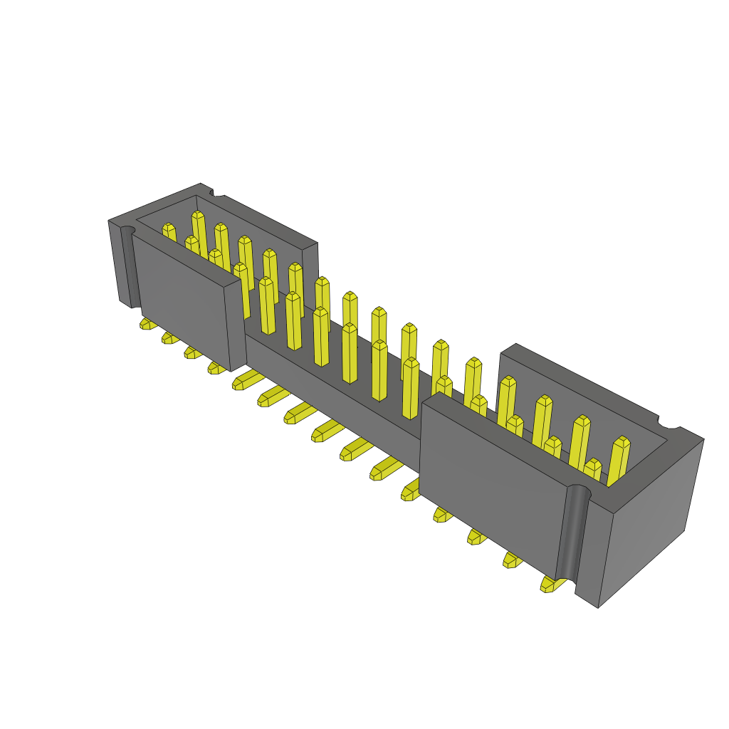 All Parts Connectors rugged connector TMMH-115-01-G-DV-ES by Samtec