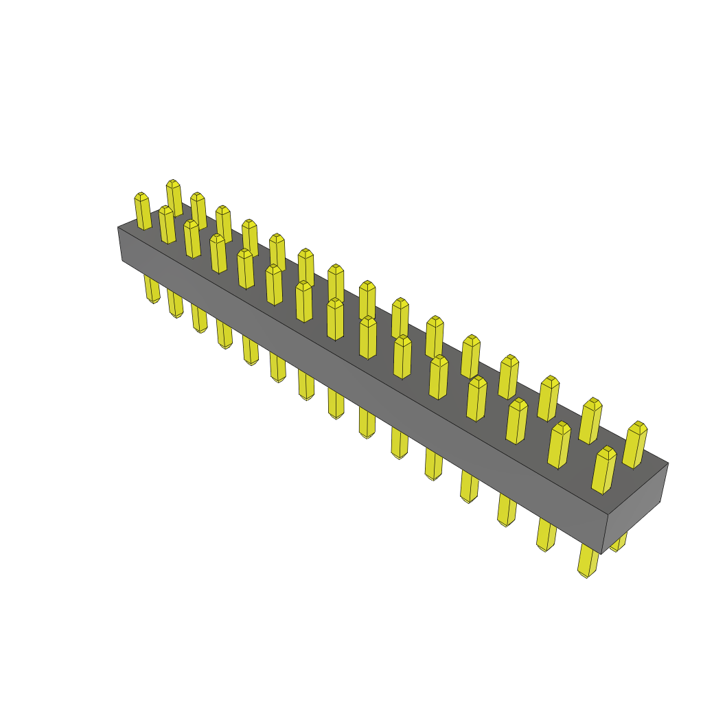 All Parts Connectors rugged connector TMMH-115-04-L-D by Samtec