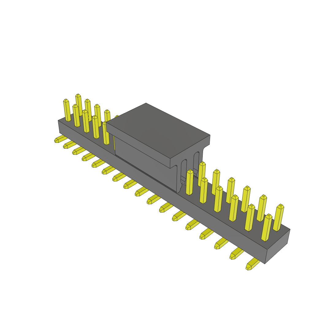 All Parts Connectors rugged connector TMMH-117-01-F-DV-M-TR by Samtec
