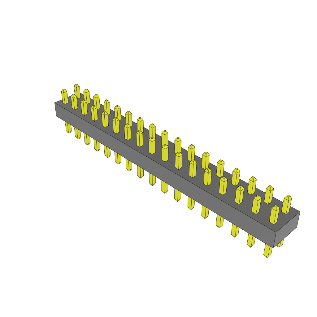 All Parts Connectors BTB Connectors TMMH-117-04-G-D by Samtec