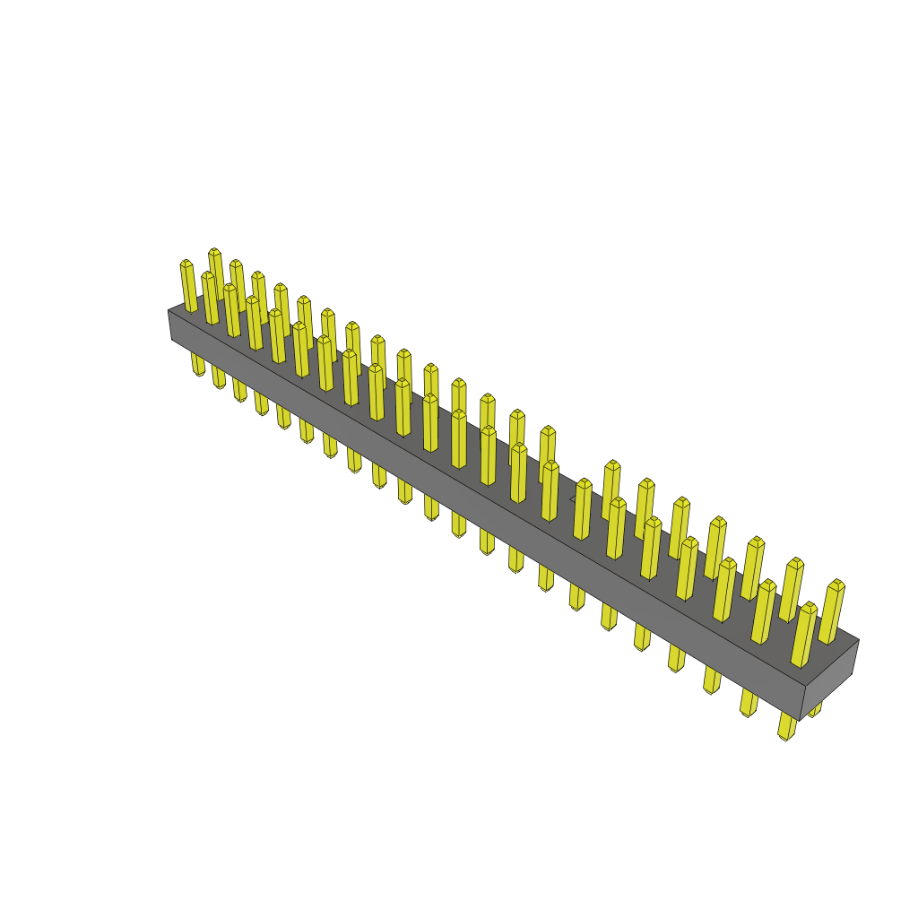 All Parts Connectors rugged connector TMMH-122-01-F-D-030 by Samtec