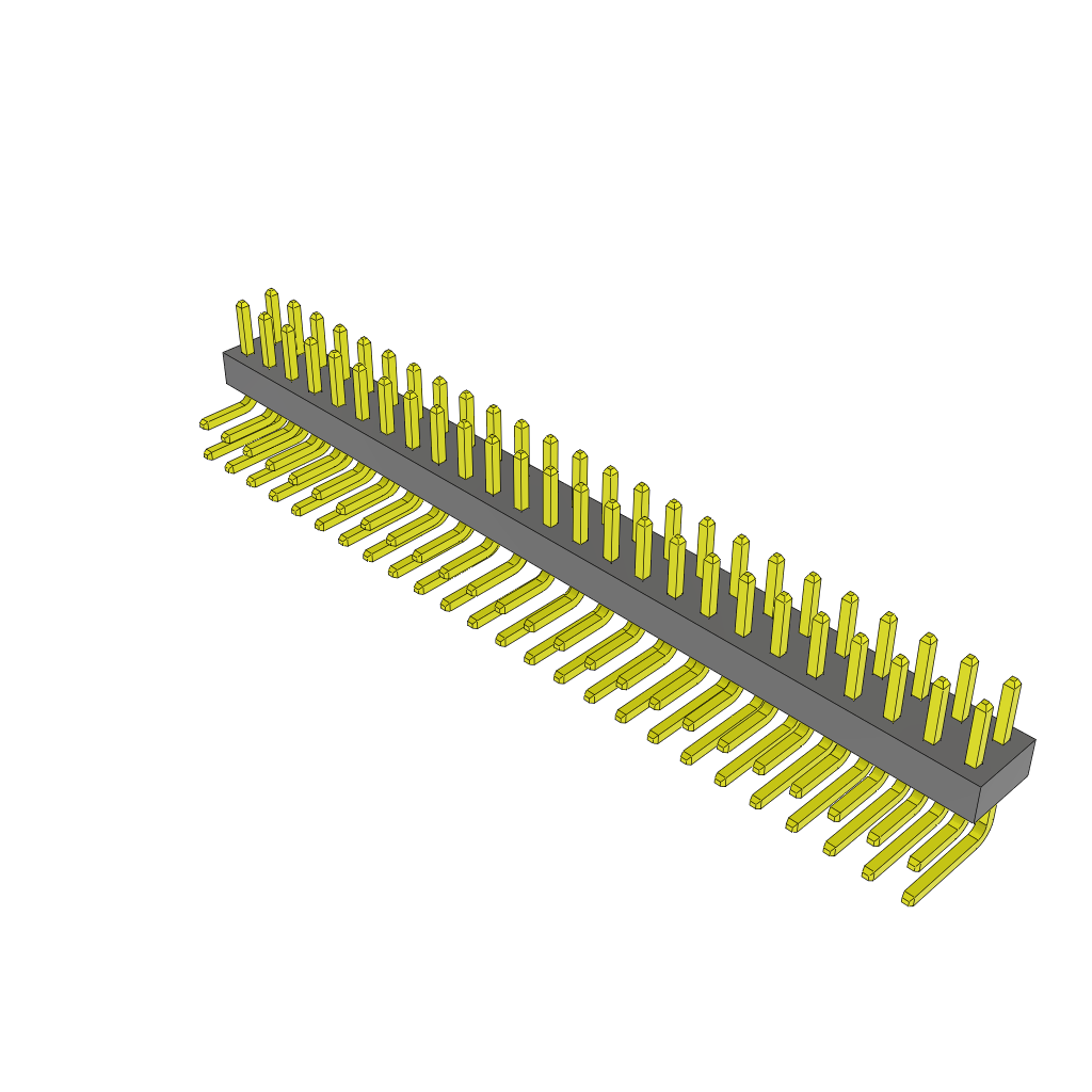All Parts Connectors BTB Connectors TMMH-125-01-SM-D-RA by Samtec