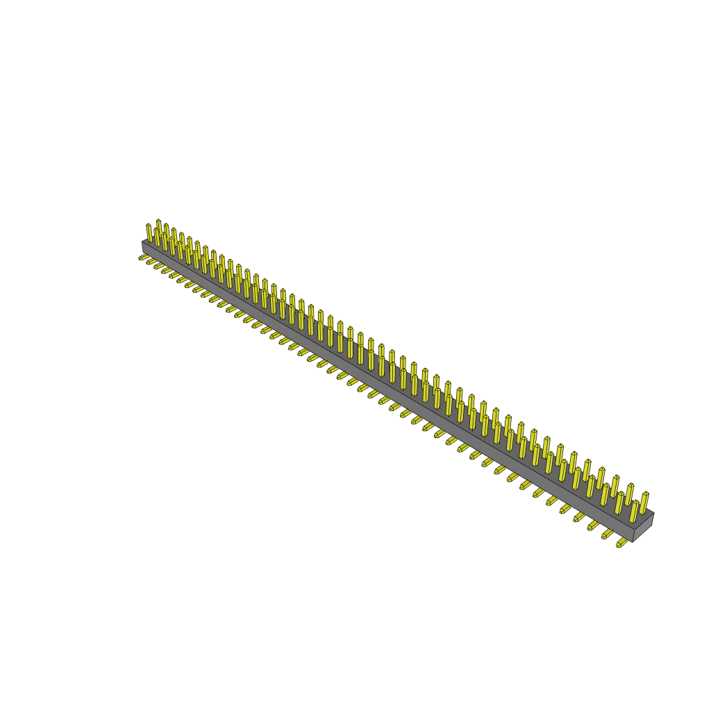 All Parts Connectors rugged connector TMMH-147-01-F-DV-LC by Samtec
