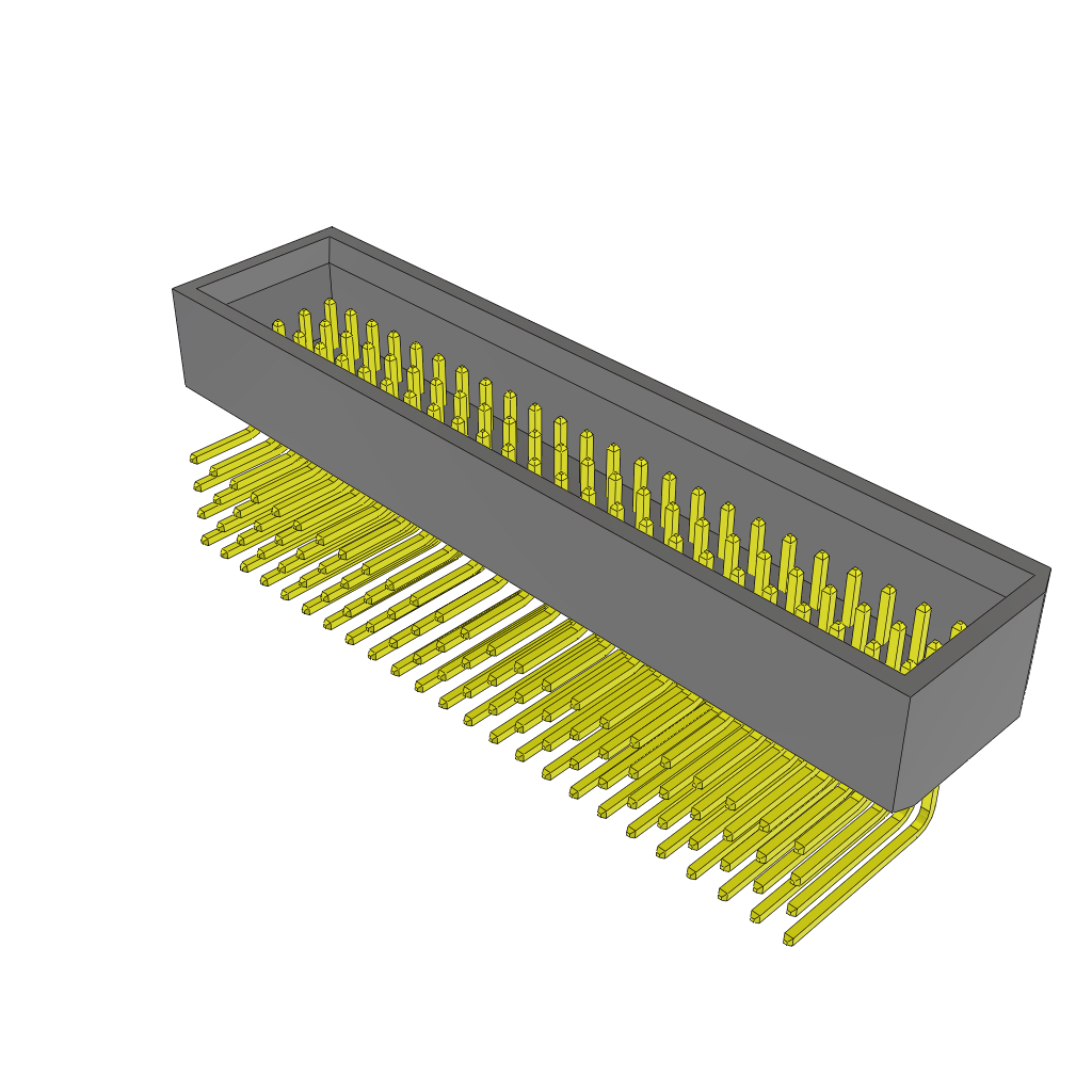 All Parts Connectors BTB Connectors TMMS-124-01-G-Q-RA-FS by Samtec
