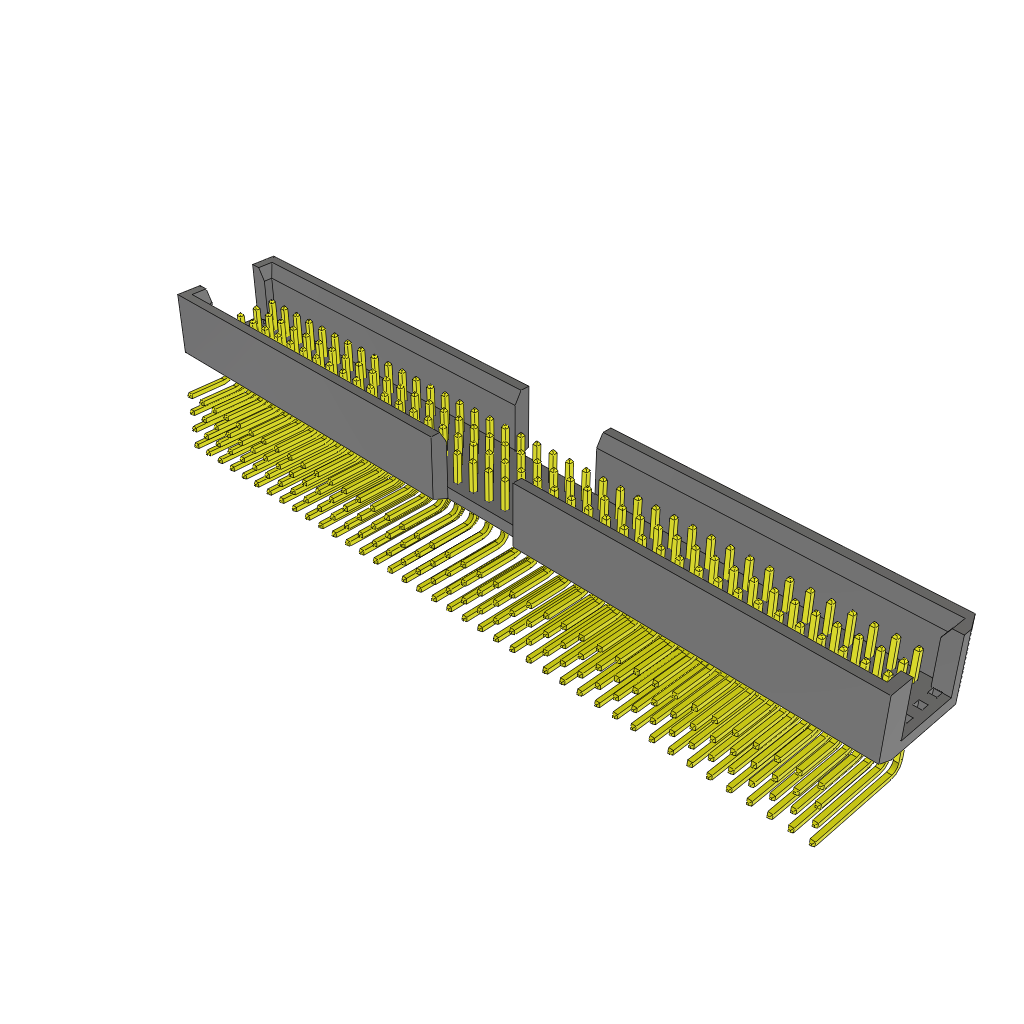 All Parts Connectors rugged connector TMMS-140-01-S-Q-RA by Samtec
