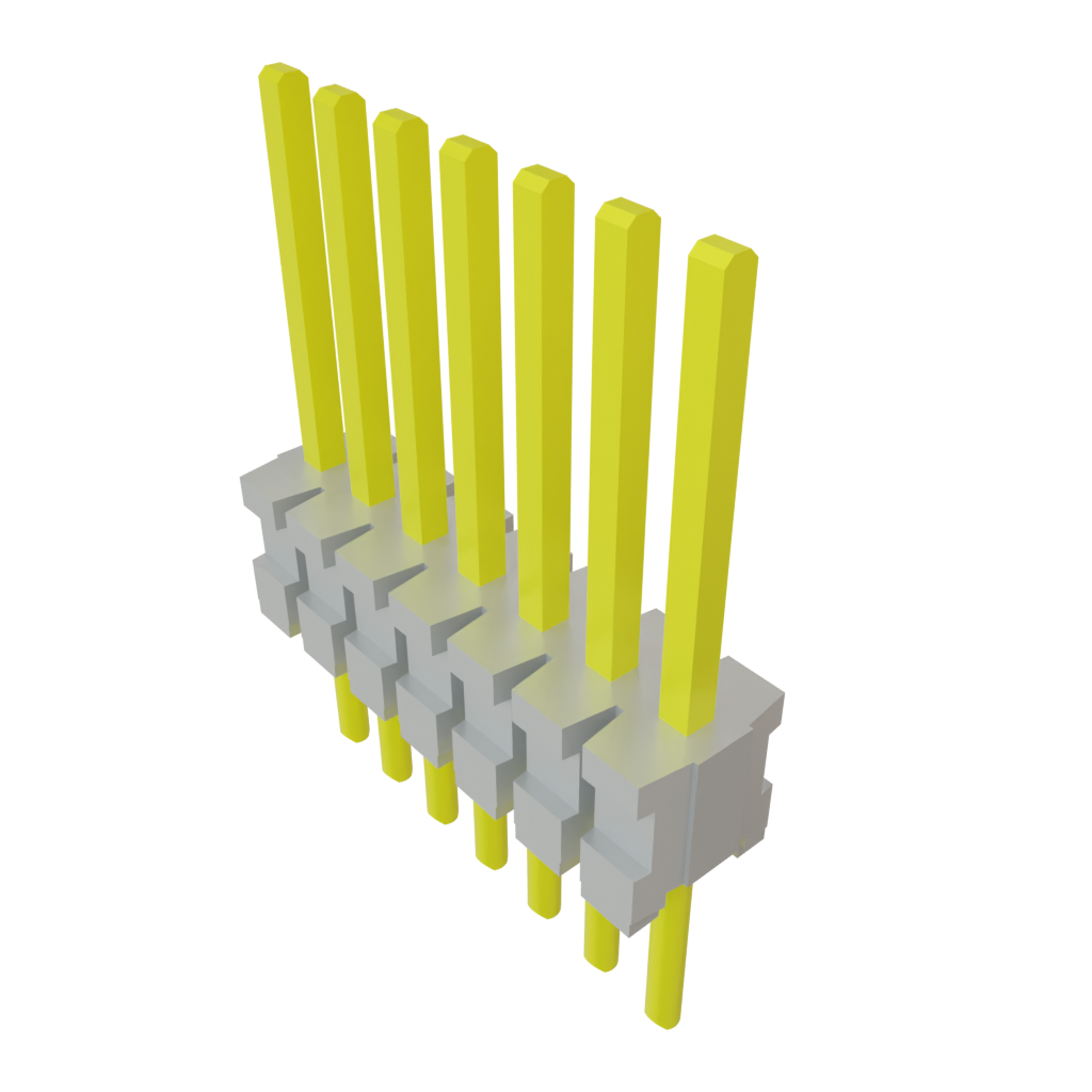 All Parts Connectors Headers TMS-107-01-L-S by Samtec