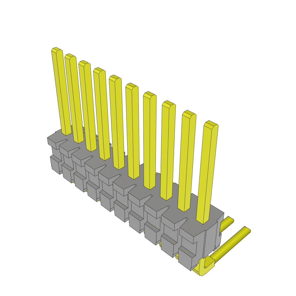 TMS-110-01-F-S-RA by Samtec