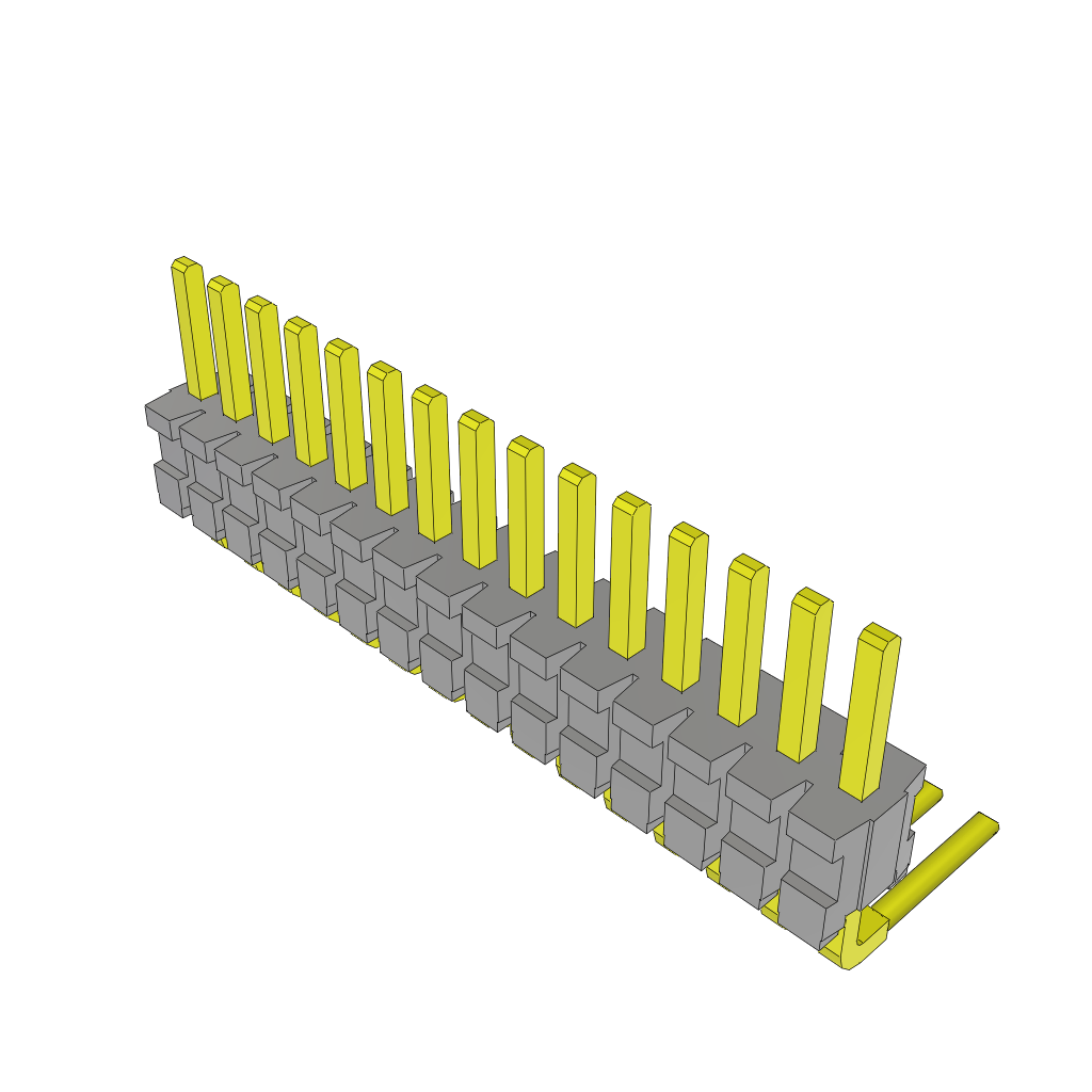 Headers & Wire Housings TMS-115-03-S-S-RA by Samtec