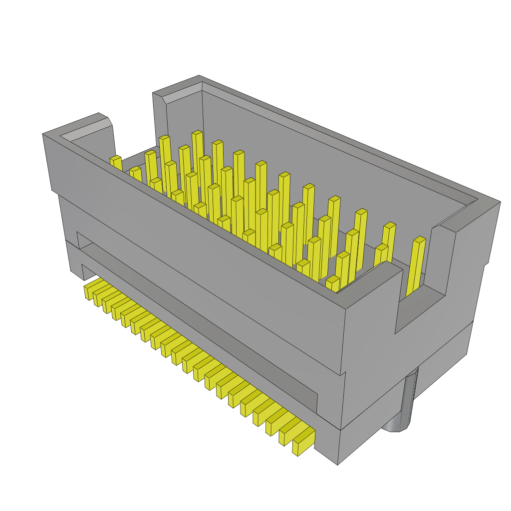 All Parts Connectors Smart Card Connectors TOLC-110-12-S-Q-A-TR by Samtec