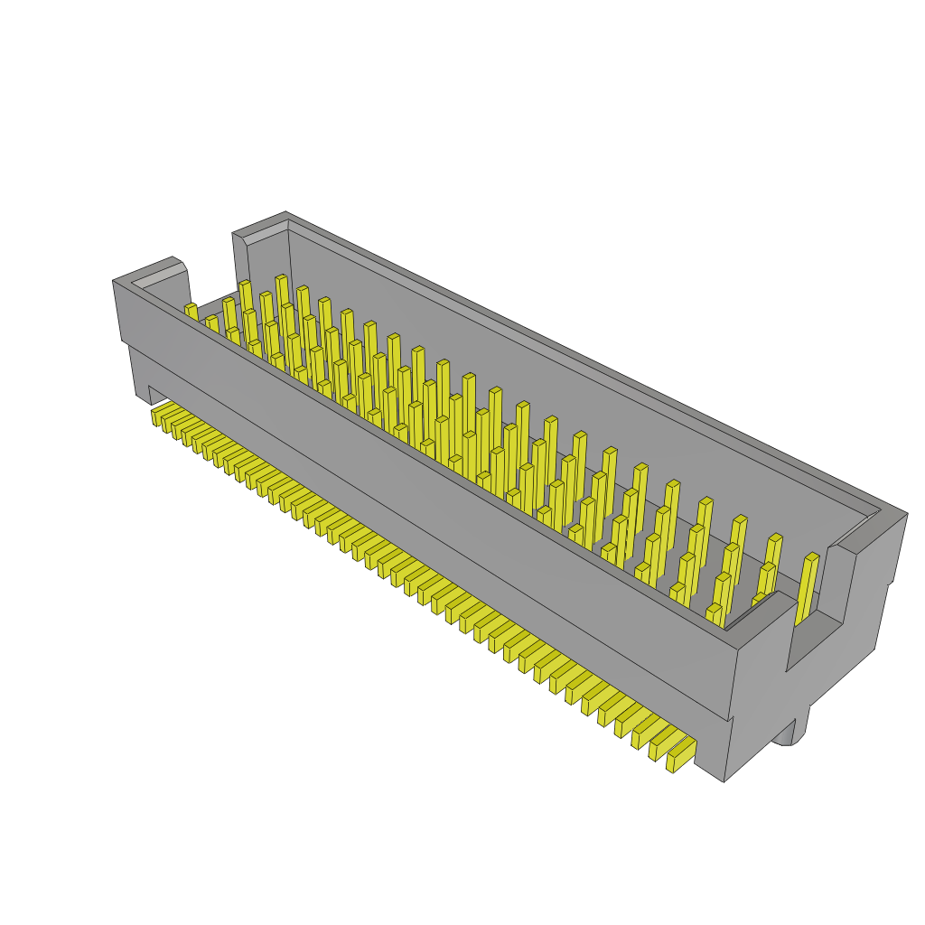 All Parts Connectors Smart Card Connectors TOLC-120-02-F-Q-A by Samtec