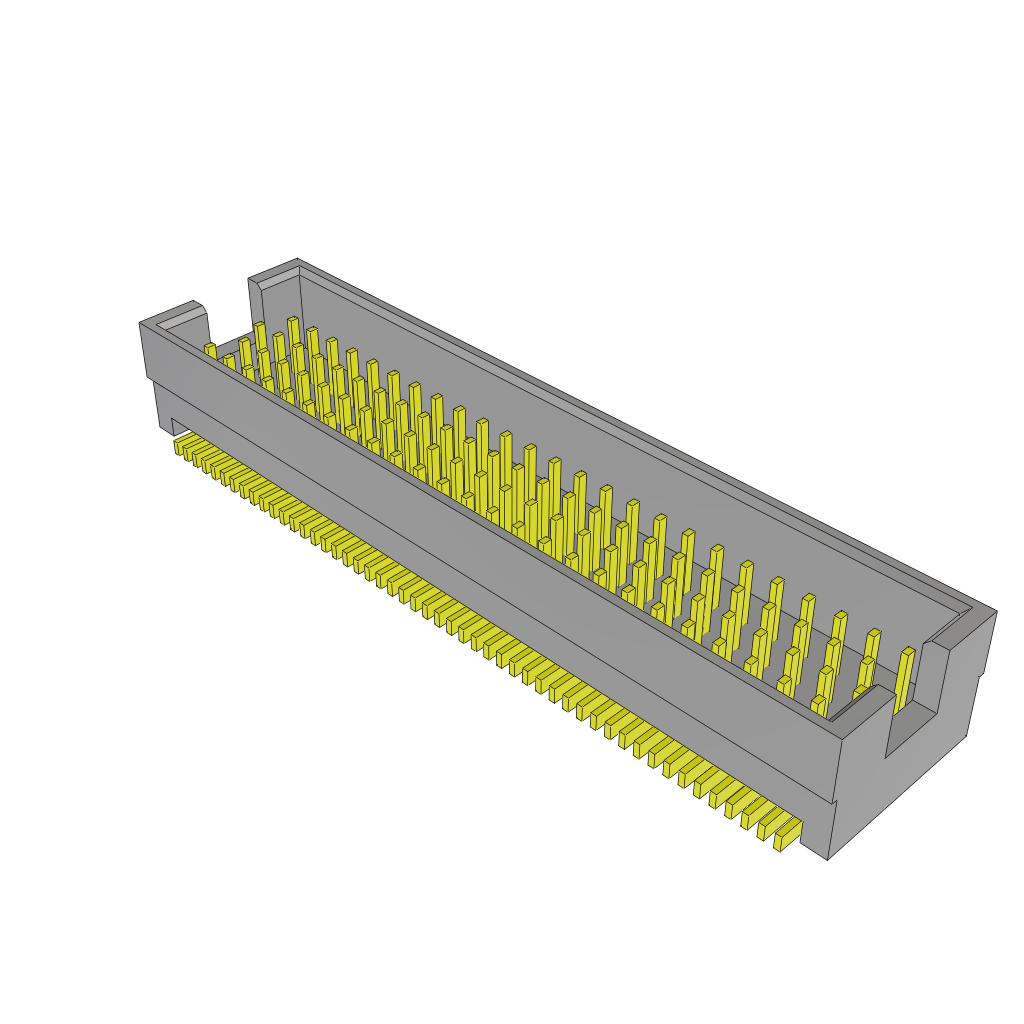 All Parts Connectors Backplane Connectors Hard Metric Connectors TOLC-125-02-F-Q-TR by Samtec