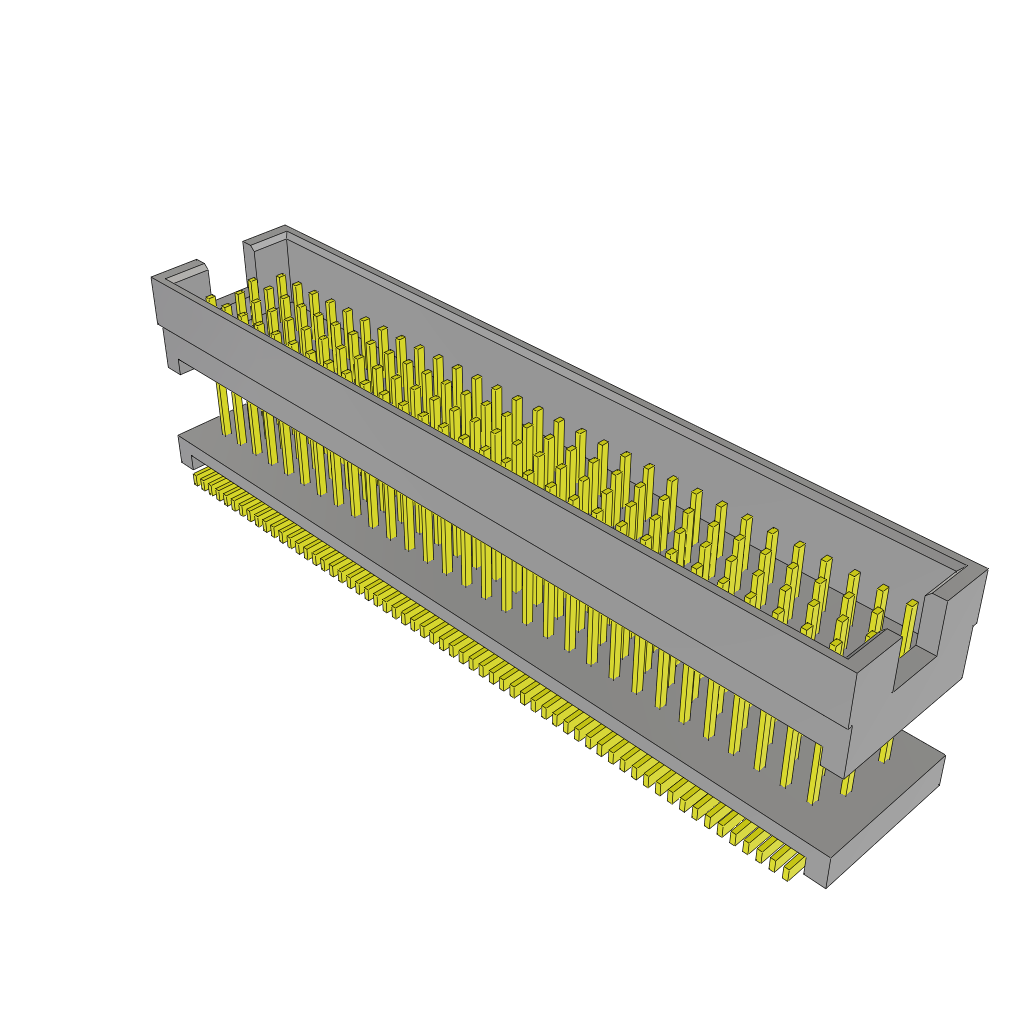 All Parts Connectors Backplane Connectors Hard Metric Connectors TOLC-130-32-F-Q-TR by Samtec