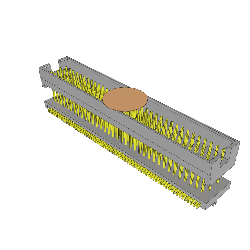 All Parts Connectors Backplane Connectors Hard Metric Connectors TOLC-135-32-S-Q-LC-K-TR by Samtec