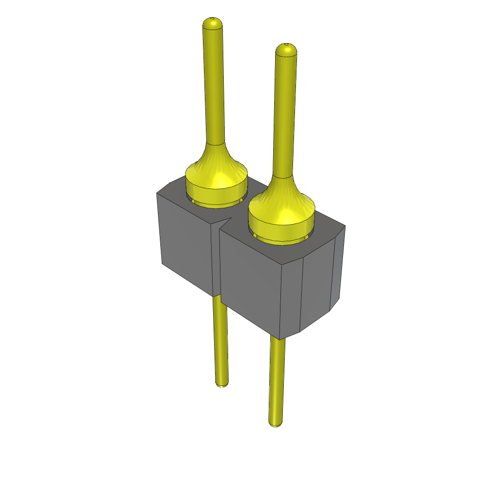 All Parts Power Products Batteries and Accessories Accessories Battery Housings-Cradles TS-102-T-G-1 by Samtec