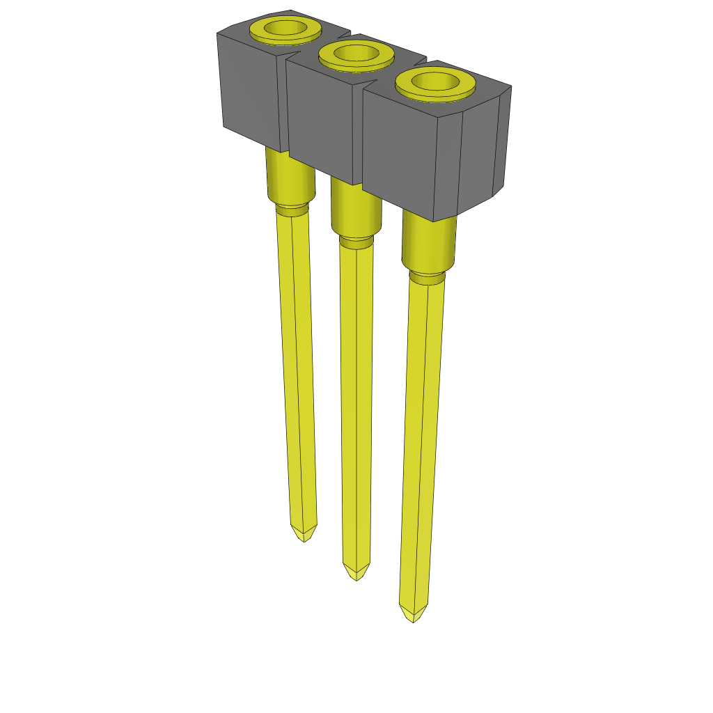 All Parts Power Products Batteries and Accessories Accessories Battery Housings-Cradles TS-103-T-L-1 by Samtec