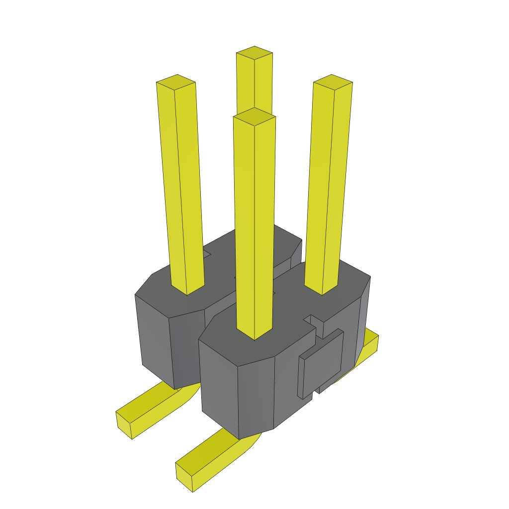 All Parts Connectors BTB Connectors TSM-102-01-TL-DV by Samtec