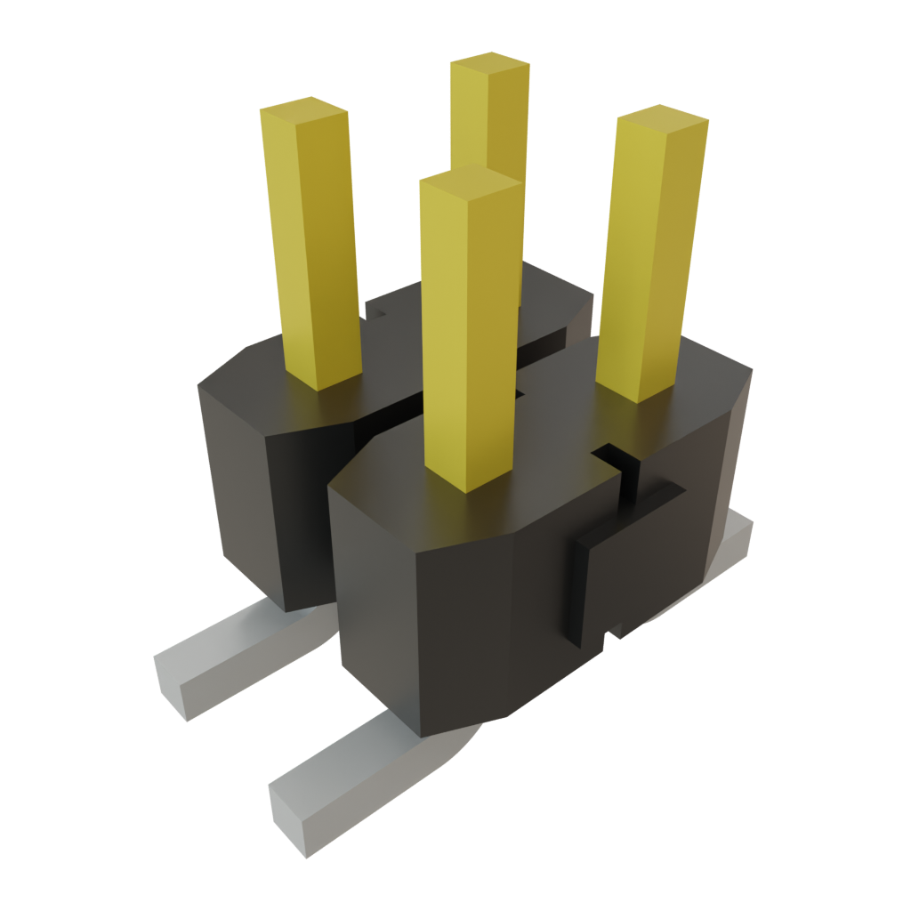All Parts Connectors rugged connector TSM-102-04-L-DV-A by Samtec