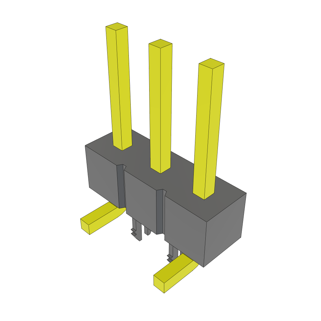 All Parts Connectors rugged connector TSM-103-01-L-SV-LC-TR by Samtec