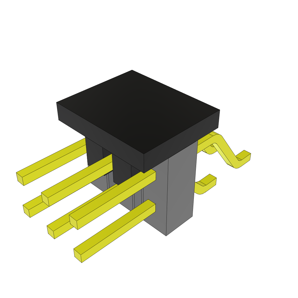 All Parts Connectors rugged connector TSM-103-01-LM-DH-P-TR by Samtec