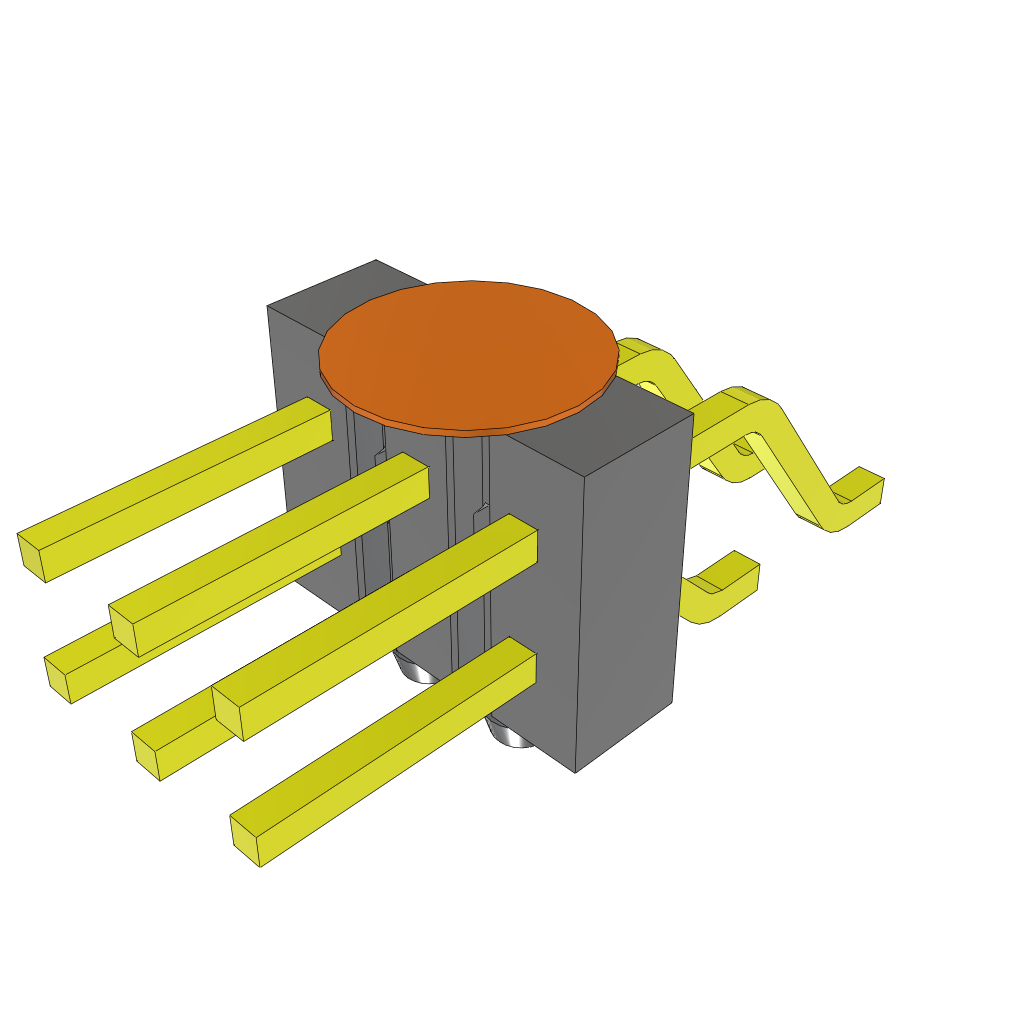 All Parts Connectors BTB Connectors TSM-103-01-S-DH-A-K-TR by Samtec