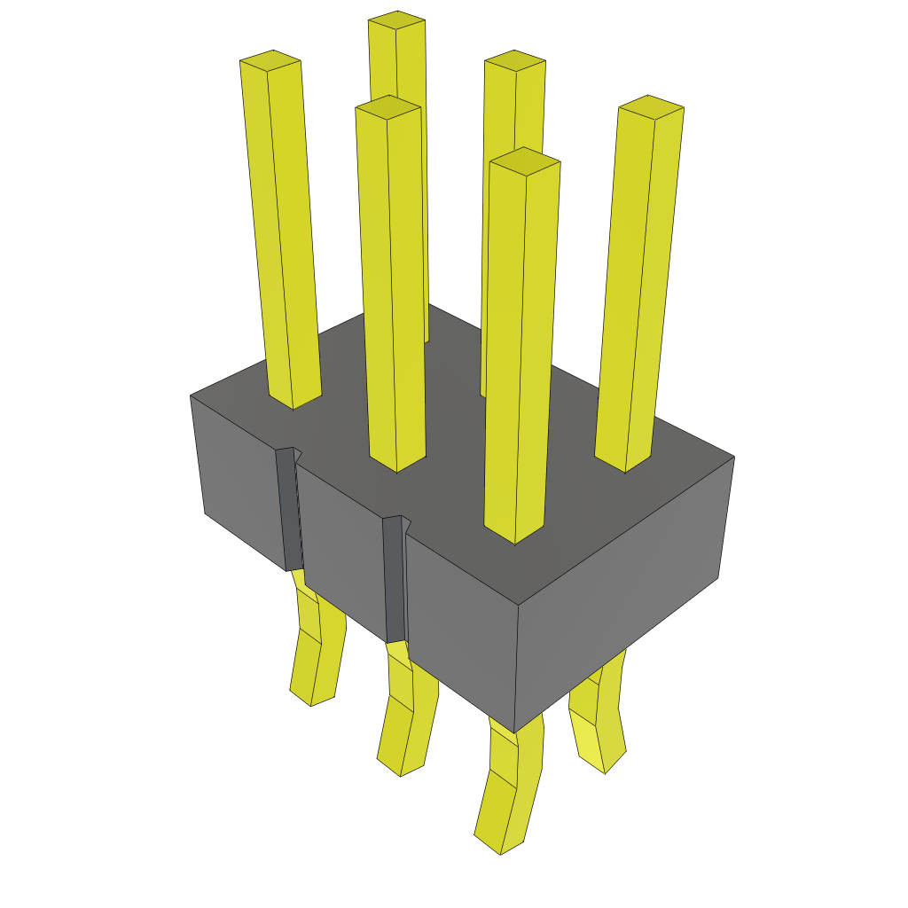 All Parts Connectors rugged connector TSM-103-01-S-EM by Samtec