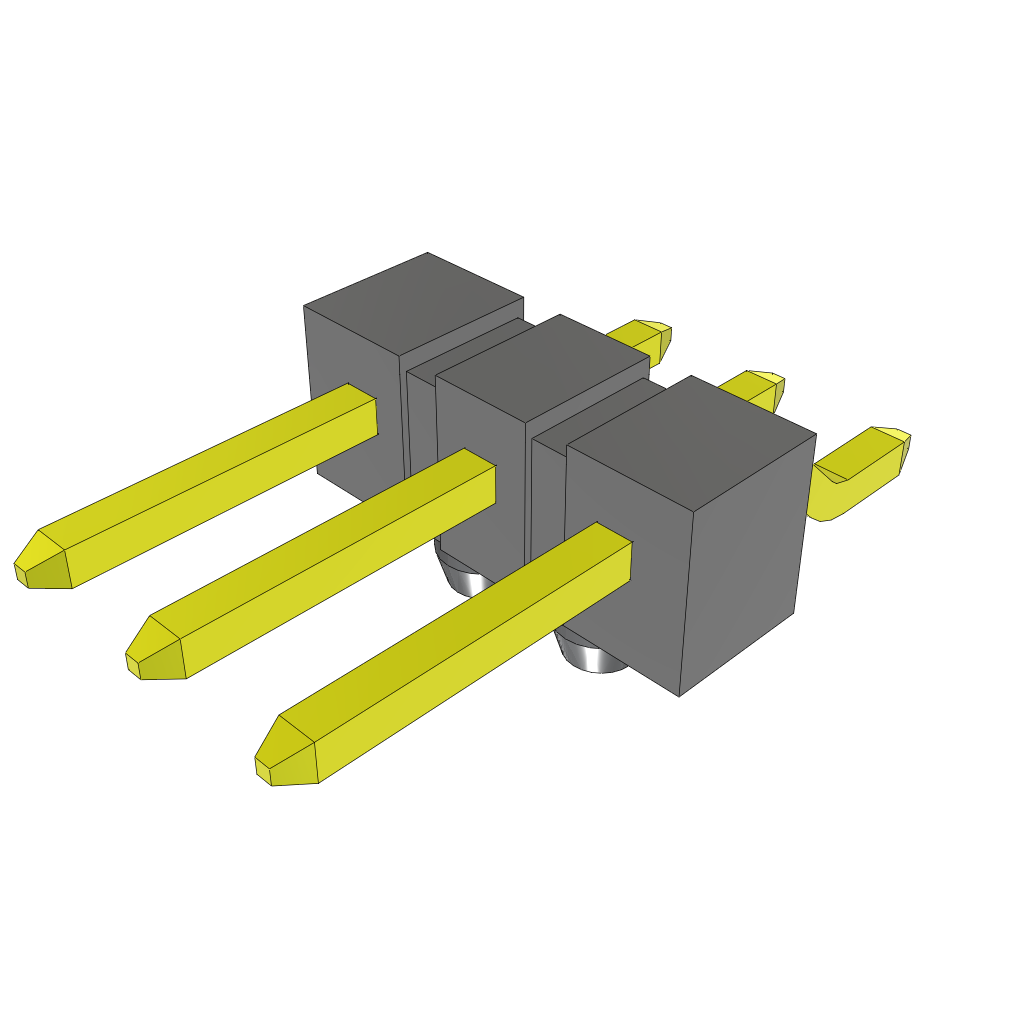 All Parts Connectors rugged connector TSM-103-01-TL-SH-A by Samtec