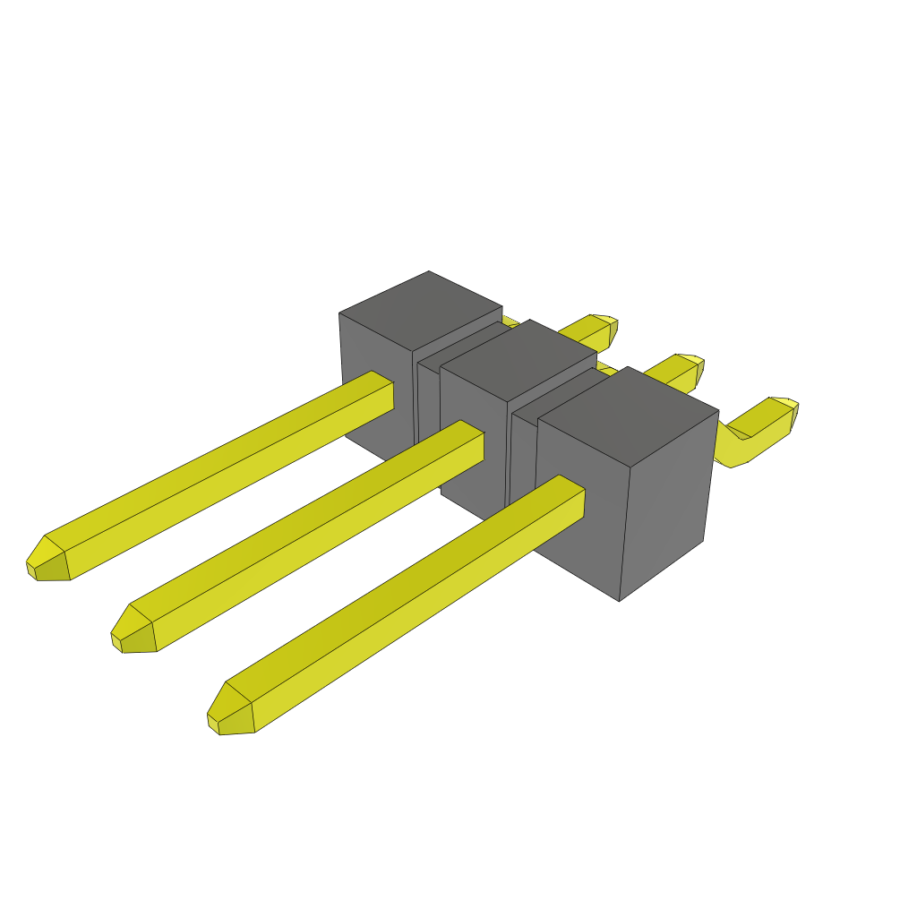 All Parts Connectors rugged connector TSM-103-02-H-SH by Samtec