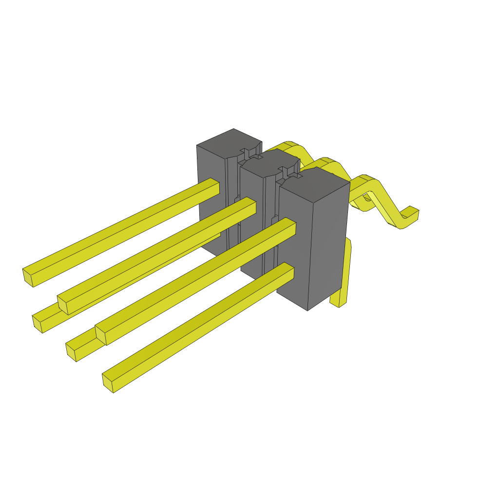 All Parts Connectors rugged connector TSM-103-03-L-MT by Samtec
