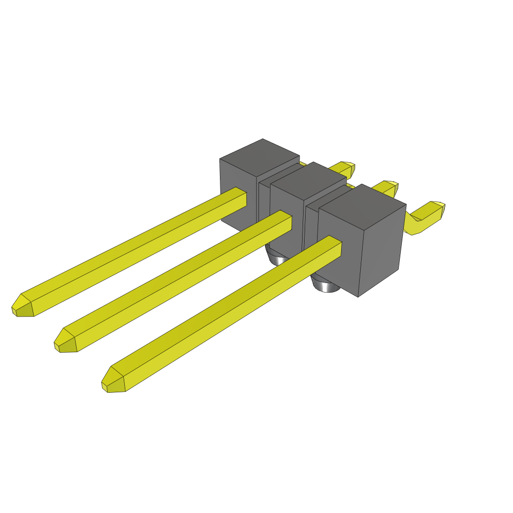 All Parts Connectors rugged connector TSM-103-03-L-SH-A by Samtec