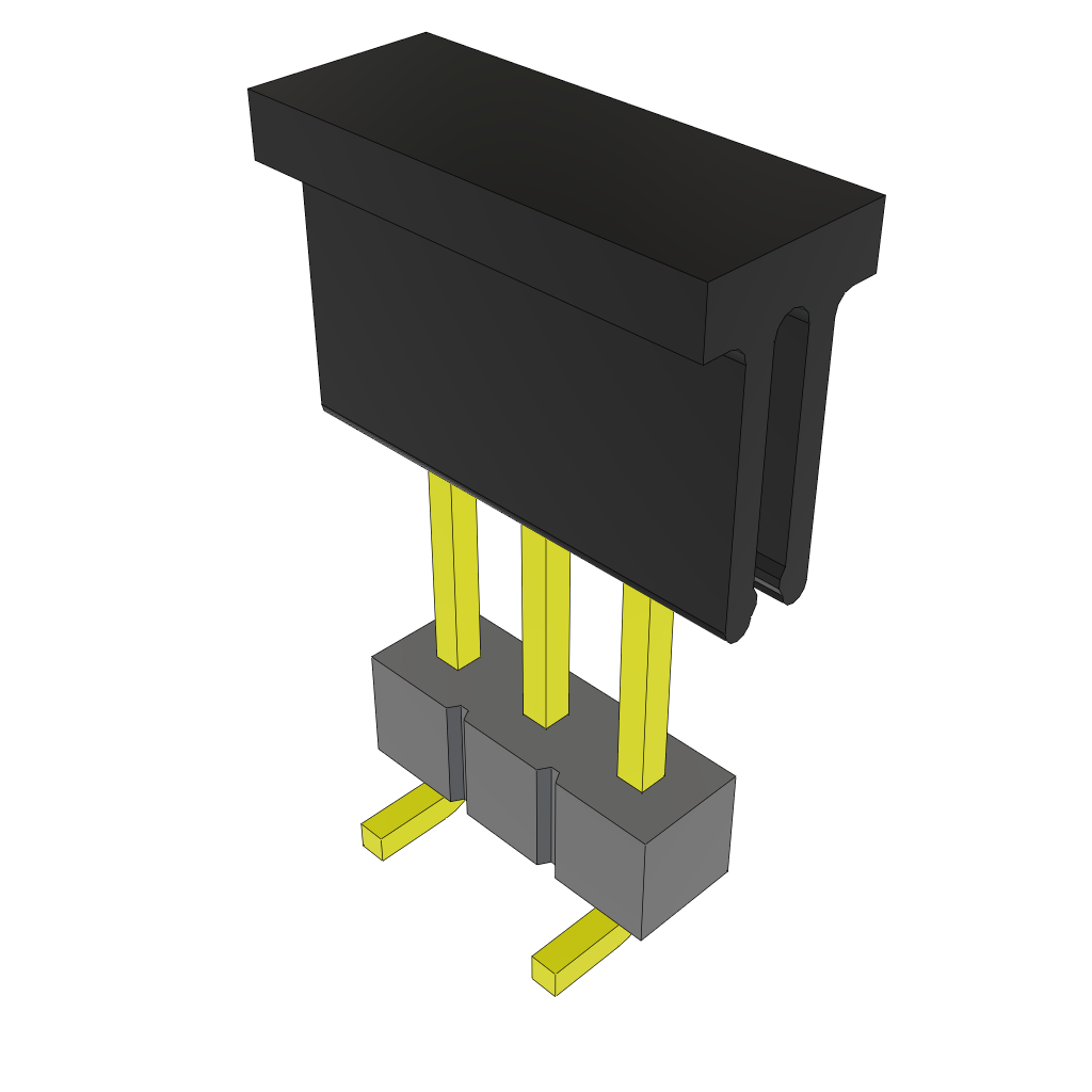 All Parts Connectors rugged connector TSM-103-03-S-SV-P-TR by Samtec